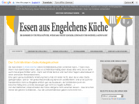 Screenshot des Blogs Engelchens Küche