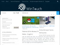 Screenshot des Blogs Smartphones mit Windows Phone