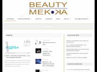 Screenshot des Blogs Beauty Mekka