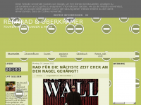 Screenshot des Blogs Radtouren und Treffen in Oberkrämer