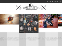 Screenshot des Blogs Atomlabor Blog