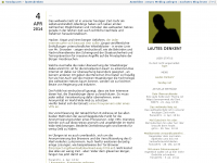 Screenshot des Blogs LautesDenken