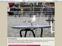 Screenshot des Blogs Schneegarten