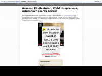 Screenshot des Blogs Web-Entreprenuer Soeren Gelder