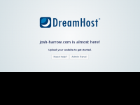 Screenshot des Blogs Josh Harrow’s Blog