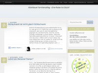 Screenshot des Blogs Testlokal