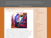 Screenshot des Blogs Mode und Style