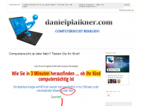 Screenshot des Blogs Computersucht Hilfe? – Blog