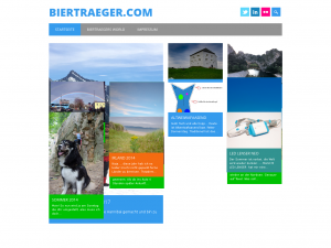 Screenshot des Blogs biertraeger
