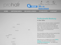 Screenshot des Blogs Haarverpflanzung