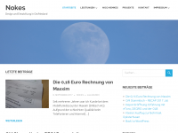 Screenshot des Blogs Nokes – our site for you