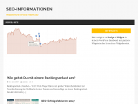 Screenshot des Blogs SEO Informationen.de