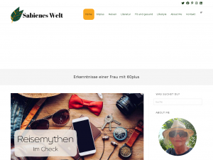 Screenshot des Blogs Sabienes TraumWelten