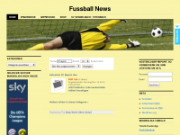 Screenshot des Blogs Fussball Online