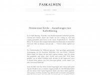 Screenshot des Blogs Nusquam