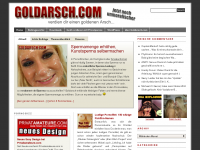 Screenshot des Blogs GOLDARSCH.COM – Reichtum 2.0