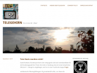 Screenshot des Blogs Telegehirn