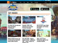 Screenshot des Blogs iPlayApps.de – iPhone Spiele Magazin