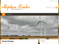 Screenshot des Blogs Stephan Krahn