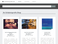 Screenshot des Blogs Erlebnisprofis