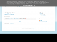 Screenshot des Blogs Yvi`s Fotospielerein