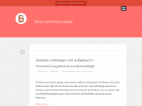 Screenshot des Blogs Blinzz