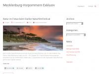 Screenshot des Blogs Mecklenburg-Vorpommern Exklusiv