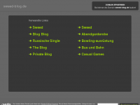 Screenshot des Blogs Sweed-Blog.de