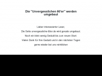 Screenshot des Blogs Die unvergesslichen 80’er Jahre