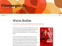 Screenshot des Blogs Filmjäger.de