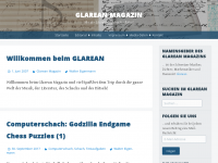 Screenshot des Blogs Glarean Magazin