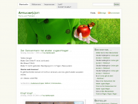 Screenshot des Blogs Apfelkomp(l)ott