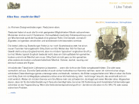 Screenshot des Blogs Waelti’s rauchfreie Gedanken