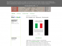 Screenshot des Blogs einfach mal italienisch