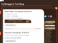Screenshot des Blogs Turfblogger’s Turf Blog