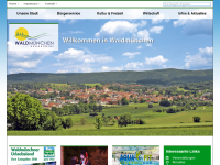 Screenshot des Blogs Markus Ackermann – Bürgermeisterkandidat