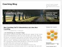 Screenshot des Blogs NLP-Coaching-Blog