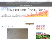 Screenshot des Blogs Ninas kleiner Food-Blog