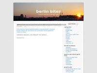 Screenshot des Blogs berlin bites