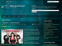 Screenshot des Blogs TV-Was guckst du?