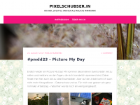 Screenshot des Blogs Pixelschubser.in