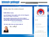 Screenshot des Blogs akd-heimbeatmung-blog.de