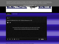 Screenshot des Blogs Electronic Events Hamburg Partykalender