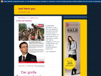 Screenshot des Blogs badblackguy