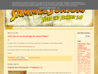 Screenshot des Blogs Sammelsurium – Jäger und Sammler 2.0