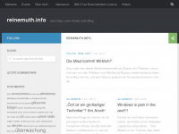 Screenshot des Blogs openWeb bloggt…