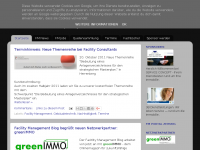 Screenshot des Blogs Der Facility Management Blog