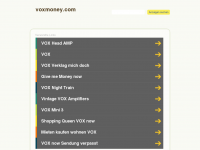 Screenshot des Blogs Geld schicken
