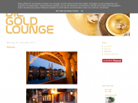 Screenshot des Blogs die GOLDlounge