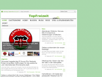 Screenshot des Blogs Top Freizeit